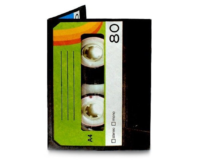 mini Mighty Wallet® mini紙皮夾 _ Cassette Tape - 銀包 - 其他材質 多色
