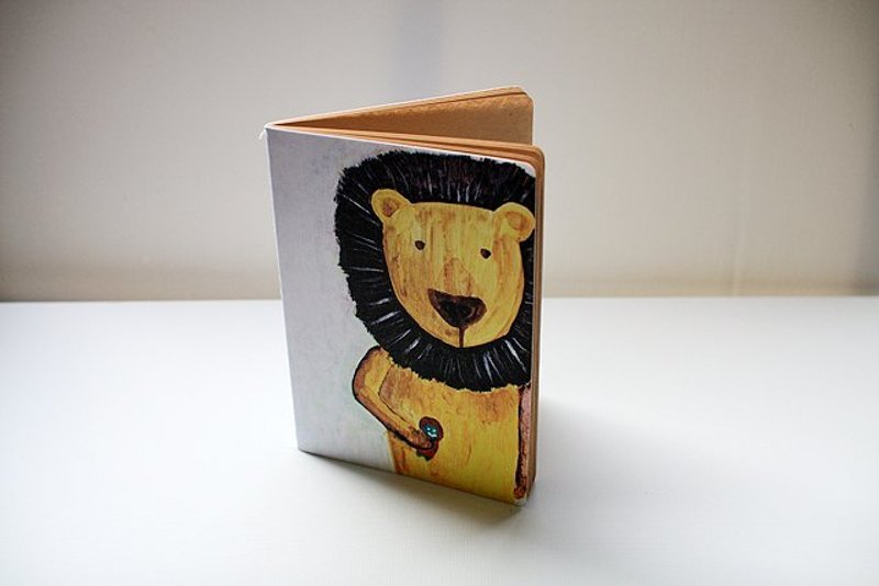 Kami lion wire-bound notebook - สมุดบันทึก/สมุดปฏิทิน - กระดาษ สีเหลือง