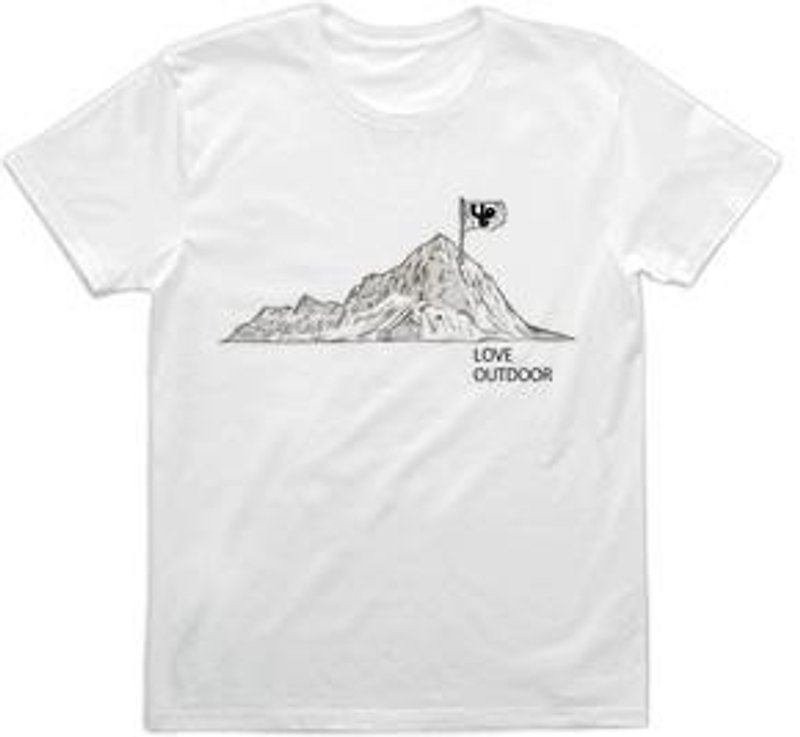 Mountain range (4.0oz) - เสื้อยืดผู้ชาย - วัสดุอื่นๆ 