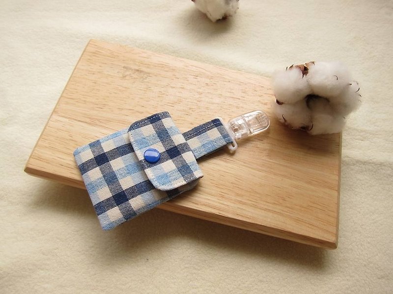 [Each child] Ping Ping Fukubukuro Japanese blue checkered - Baby Gift Sets - Other Materials Blue