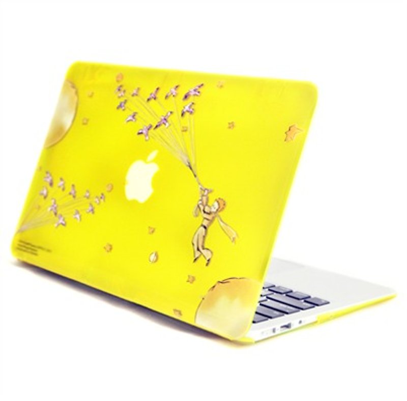 認定星の王子さまシリーズ - 「MacBookの12インチ/エア11インチの特別な」クリスタルシェルを移動する私を取ります - タブレット・PCケース - プラスチック イエロー