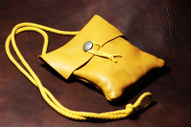 All manual import limited edition full deerskin leather side back small bag small bag KatieBag - กระเป๋าแมสเซนเจอร์ - หนังแท้ สีส้ม