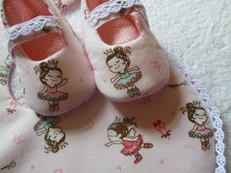 陶醉的芭蕾女孩彌月禮~訂製款 - Baby Gift Sets - Cotton & Hemp Pink