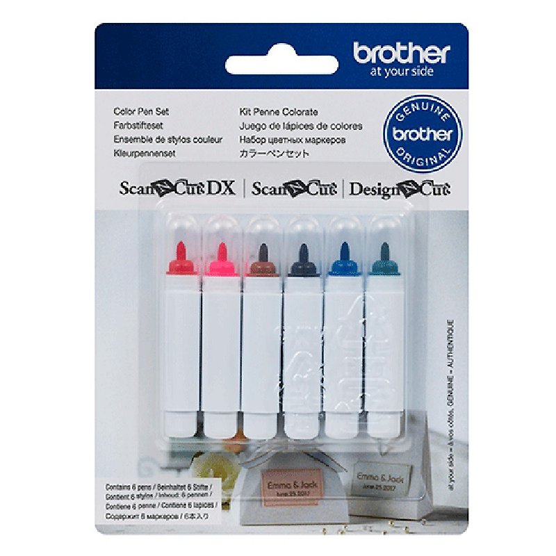 ScanNCut-color pen set (6 colors) - อื่นๆ - พลาสติก หลากหลายสี