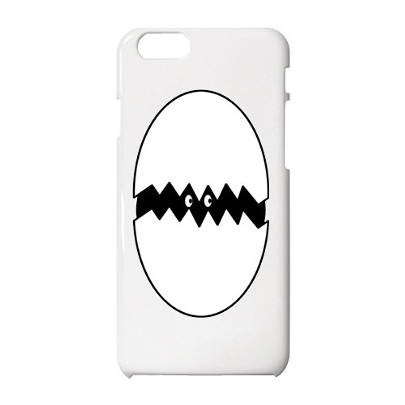 塑膠 手機殼/手機套 白色 - Black Monster # 5 iPhone case