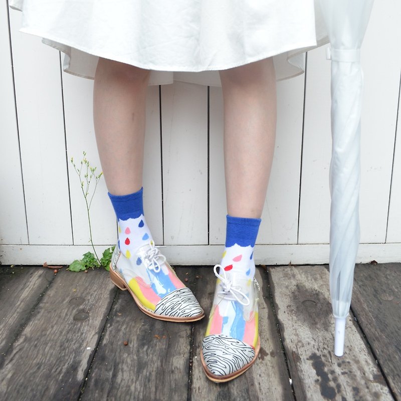Rain Socks - Socks - Cotton & Hemp Multicolor