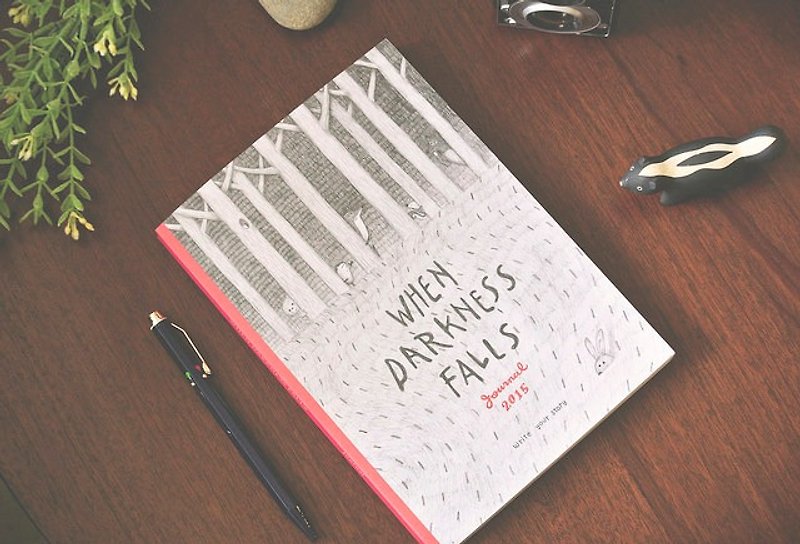 When Darkness Falls 繪本日誌(2015) - 躲貓貓 - Notebooks & Journals - Paper Red