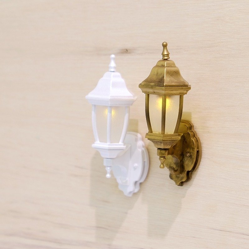 TAISO Microbes - Mini Wall Light Hook Hooks Hope Combination (Pearl White + Classical Gold) - แม็กเน็ต - พลาสติก สีทอง