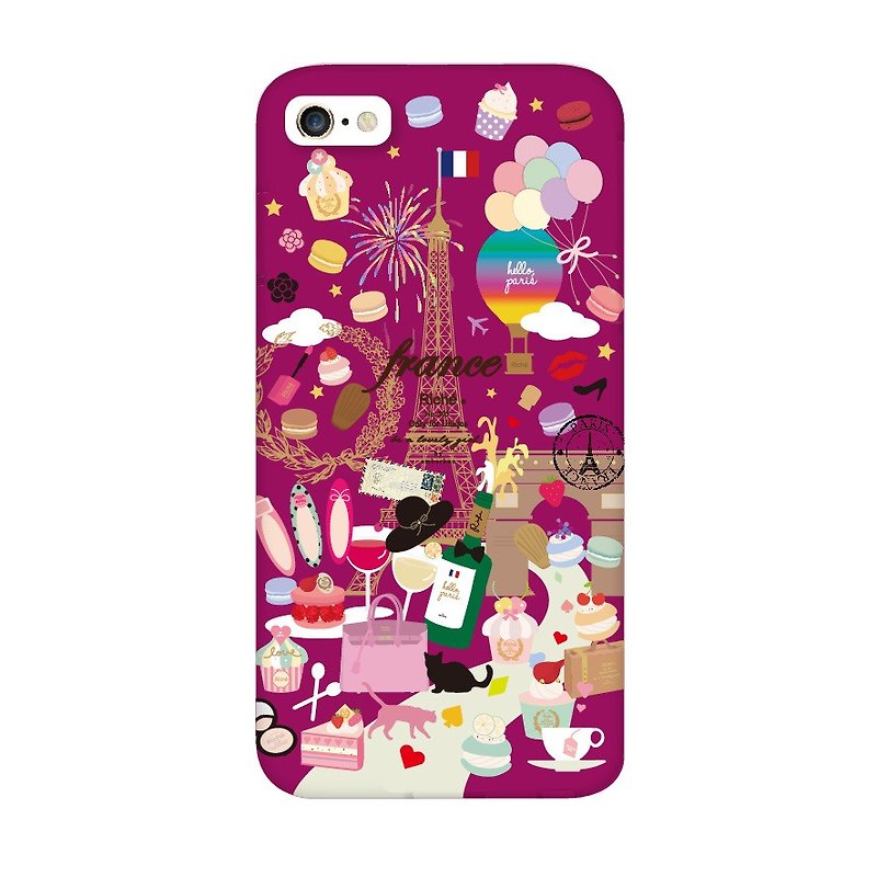 France Phonecase iPhone6/6plus+/5/5s/note3/note4 Phonecase - Phone Cases - Other Materials Purple