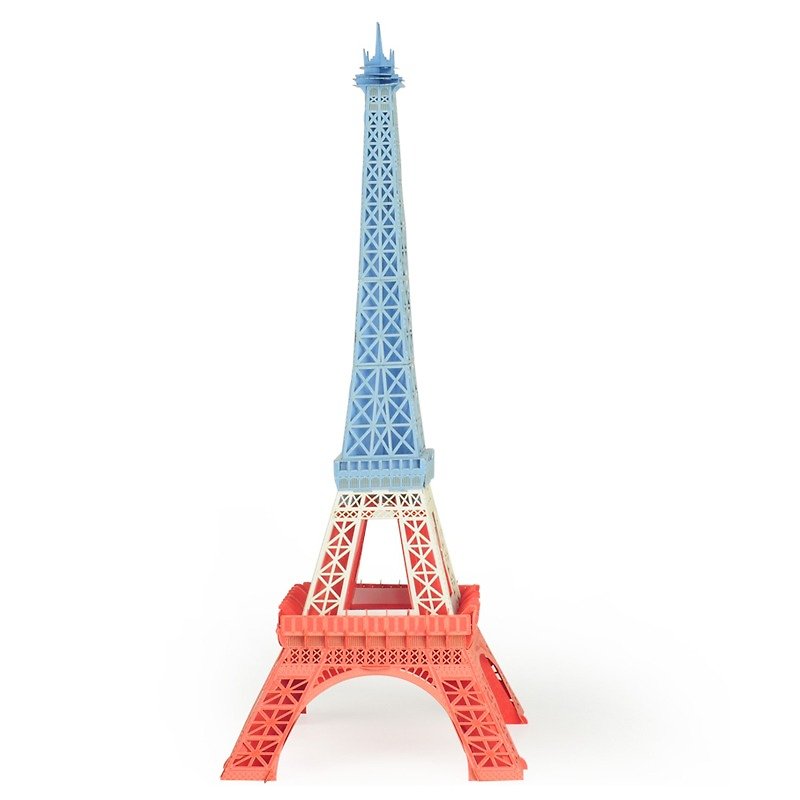 Papero紙風景 DIY迷你模型-艾菲爾鐵塔(綜合)/Eiffel Tower(Mix) - 木工/竹藝/紙雕 - 紙 多色
