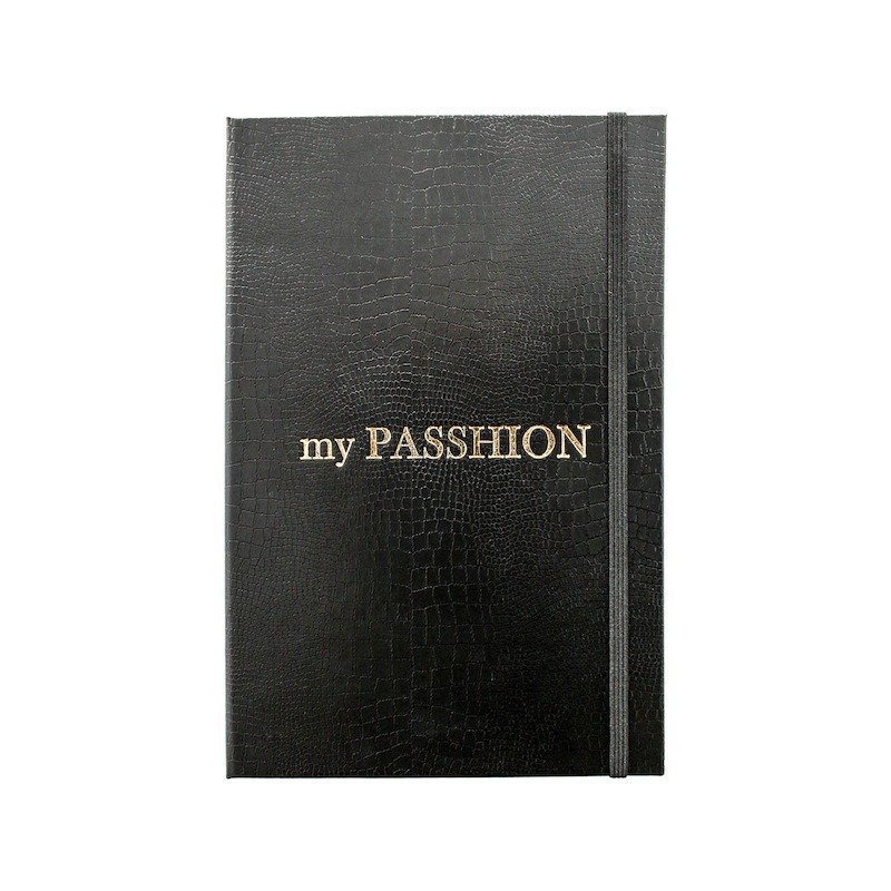 [PASSHION] PASSHION 鬼點子筆記本(黑) - 筆記本/手帳 - 紙 黑色