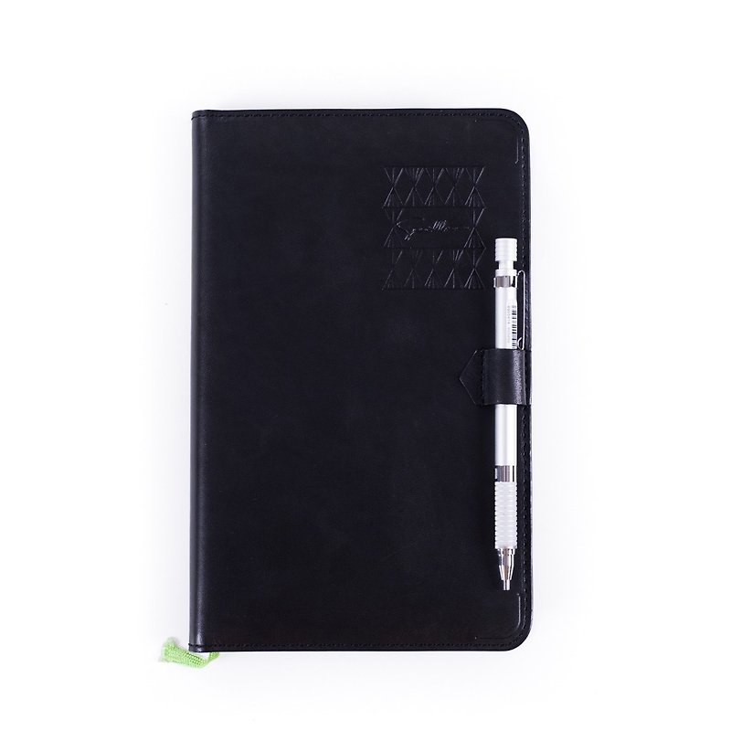 Patina leather handmade A5 notebook cover leather case - สมุดบันทึก/สมุดปฏิทิน - หนังแท้ หลากหลายสี