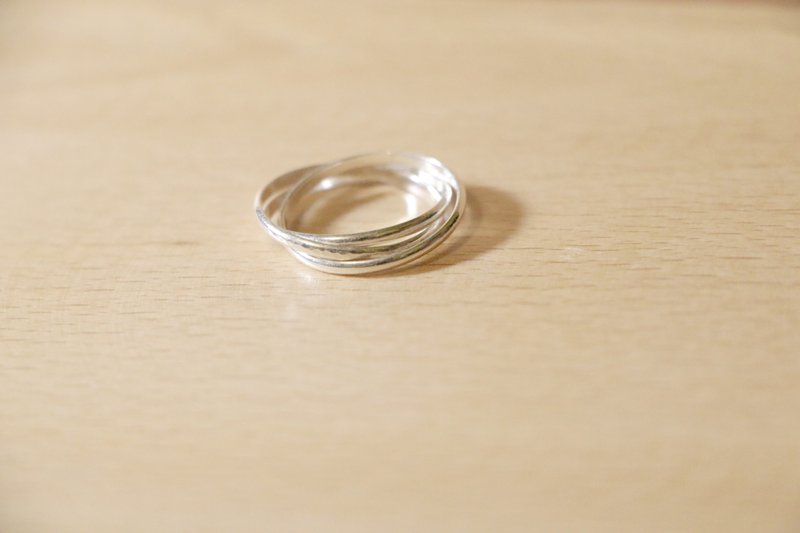 | Go fish handmade jewelry creation | trio thin ring - แหวนทั่วไป - โลหะ 