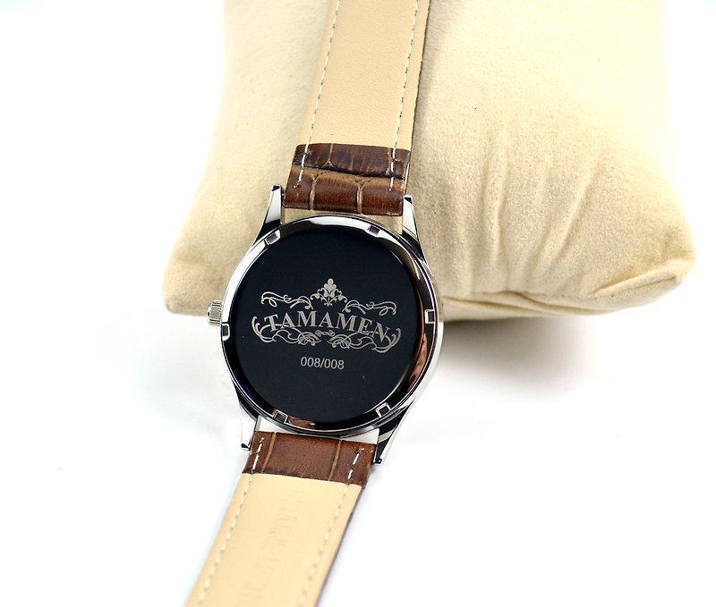 錶背蝕刻 附加費 - 對錶/情侶錶 - 不鏽鋼 多色