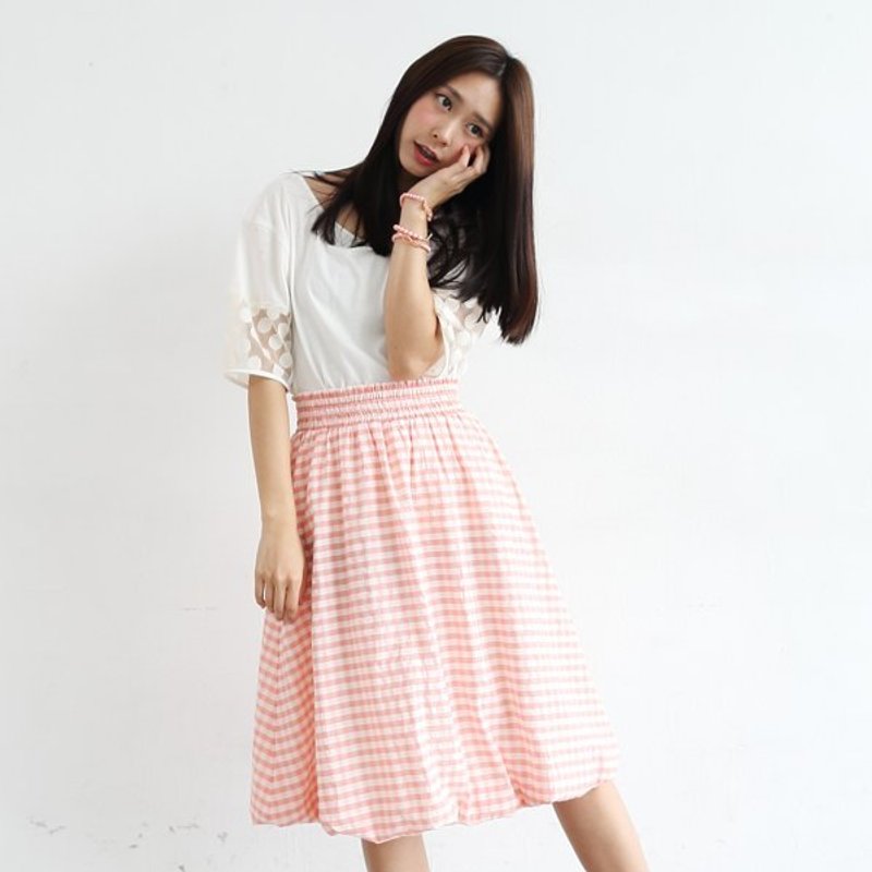 Freedom rustic small child _ pink skirt - กระโปรง - วัสดุอื่นๆ สึชมพู