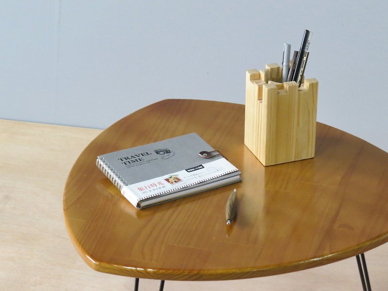 HO MOOD 脱構築シリーズ - ロイヤルボール折りたたみテーブル、木製モデル。 - キッズ家具 - 木製 ブラウン