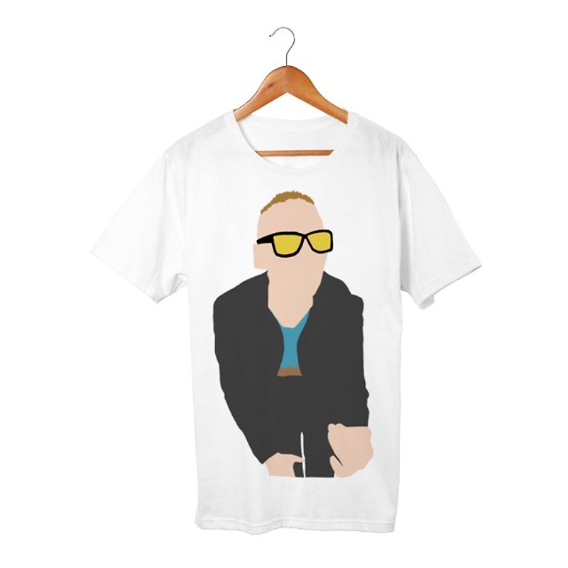 Daniel T-shirt - Tシャツ メンズ - コットン・麻 ホワイト
