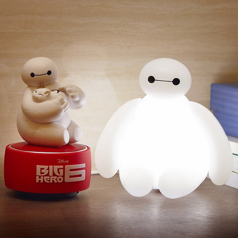 InfoThink 迪士尼大英雄天團BAYMAX杯麵USB LED造型燈(含遙控器) - 燈具/燈飾 - 塑膠 白色