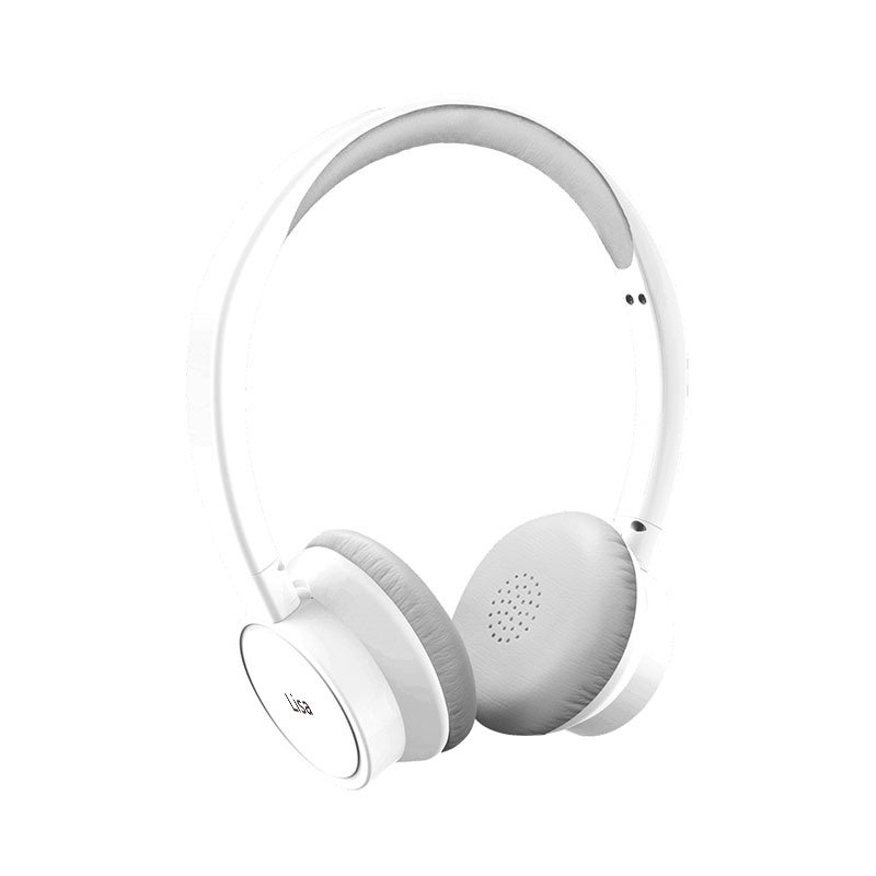 『Bright』客制化有線耳機 限量英文名字印刷 Lisa - 耳機/藍牙耳機 - 塑膠 白色