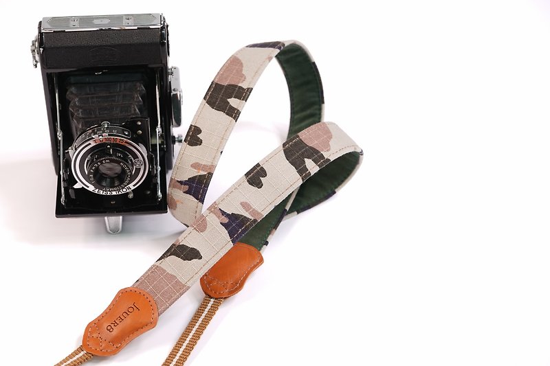 Urban Camouflage narrow version 2.5 Shuya strap - ID & Badge Holders - Other Materials Green