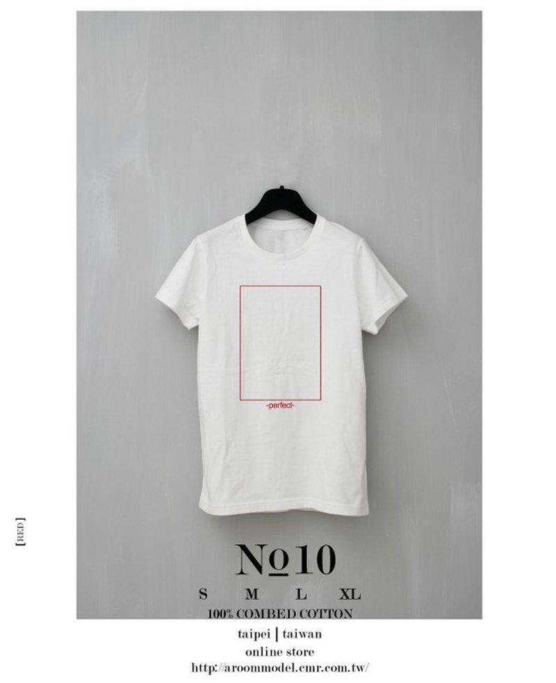 A ROOM MODEL - │ T-SHIRT COLLECTION │ NO.10 PERFECT - เสื้อยืดผู้หญิง - วัสดุอื่นๆ 