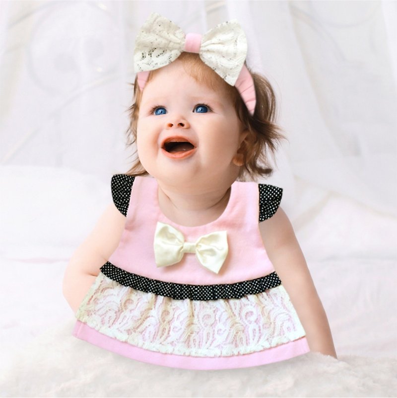 PUREST little princess's gorgeous dress up baby full moon gift set baby gift newborn gift - Baby Gift Sets - Cotton & Hemp Pink