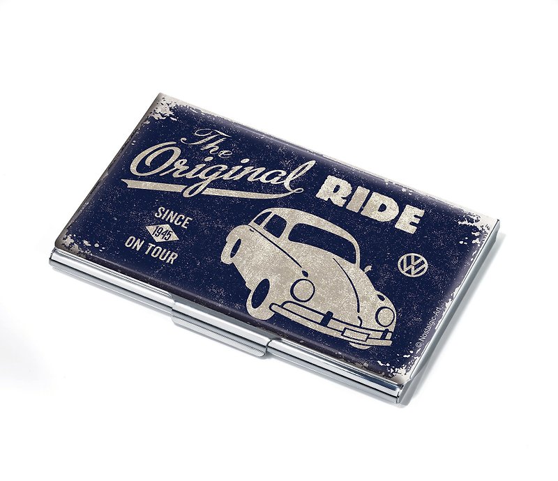 【カスタマイズバレンタインギフト】VWビートルメタル名刺ケース - 名刺入れ・カードケース - 金属 多色