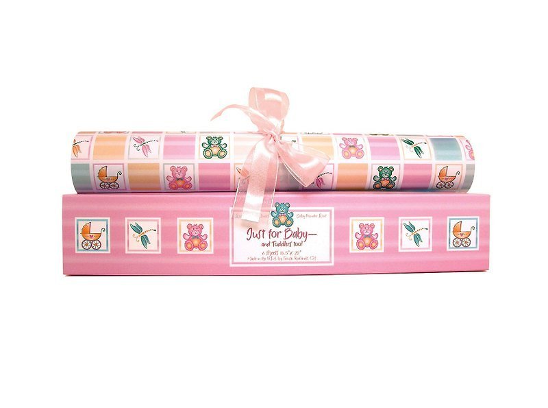 American Scentennials Fragrance Lining Paper - Just for Baby New - Pink - Fragrances - Paper Multicolor