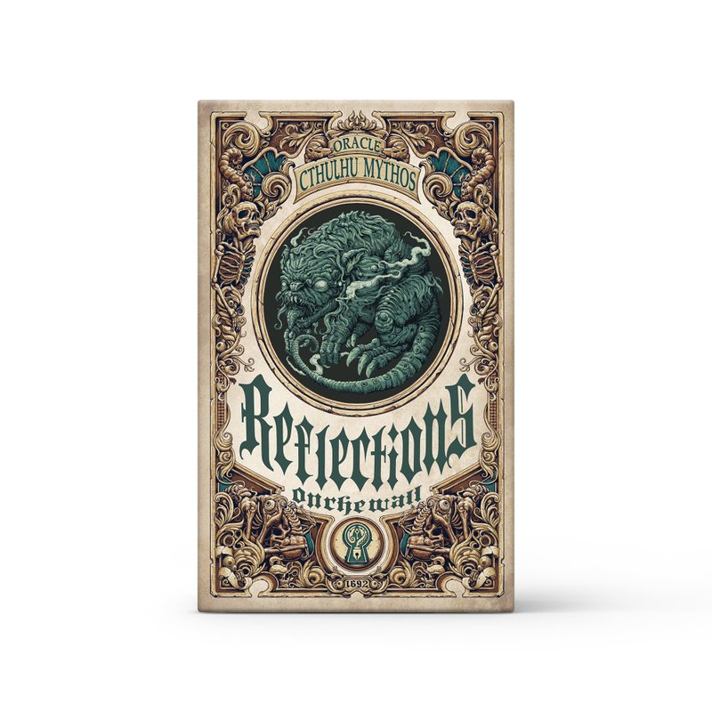 Reflections on the Wall Cthulhu Mythos Oracle - บอร์ดเกม - กระดาษ หลากหลายสี