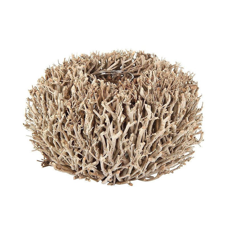 D & M│TWINE tree balls (large) - Items for Display - Wood Brown