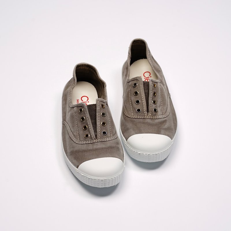 CIENTA Canvas Shoes 70777 34 - Women's Casual Shoes - Cotton & Hemp Gray