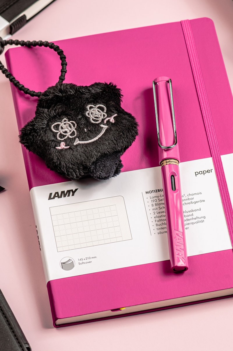 LAMY 七彩鋼筆禮盒 / safari 狩獵者系列 - 桃紅色【客製化禮物】 - 鋼筆 - 塑膠 粉紅色