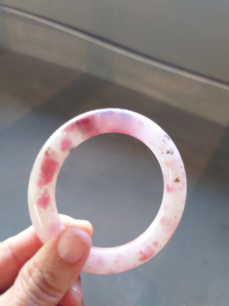 轉運來Miss feng-天然櫻花雨手鐲 - 手鍊/手環 - 玉石 