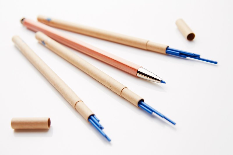 日本のノーススターアダルトペンシル2mm詰め替えグリーン5パック - その他のペン - 木製 ブルー