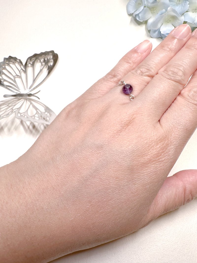 紫水晶 Amethyst 戒指 - 戒指 - 水晶 