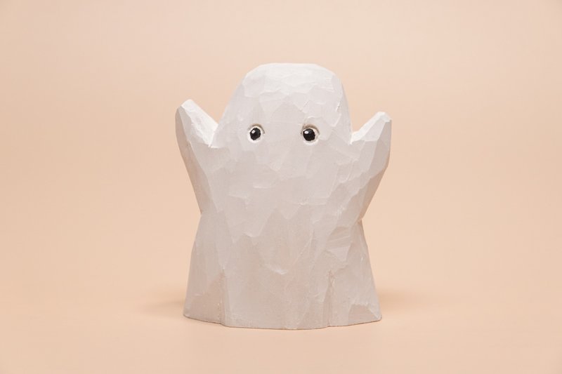 Boo - Stuffed Dolls & Figurines - Wood White