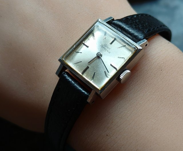 GP ジラールペルゴ アンティークウォッチ 機械式手巻き時計 - ショップ