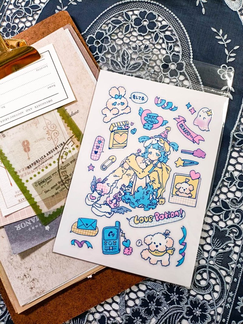 BT061寵寶_pet baby_61/轉印貼紙Transfer Stic - 貼紙 - 塑膠 多色