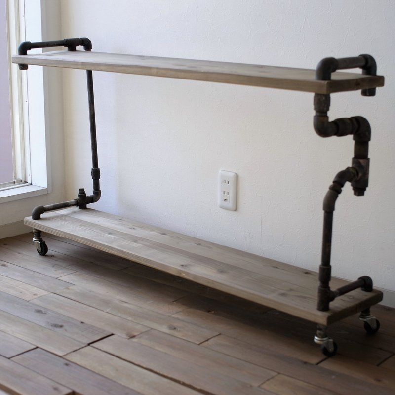vintage iron shelf 695*1200*300 - 書架/書擋 - 其他金屬 卡其色