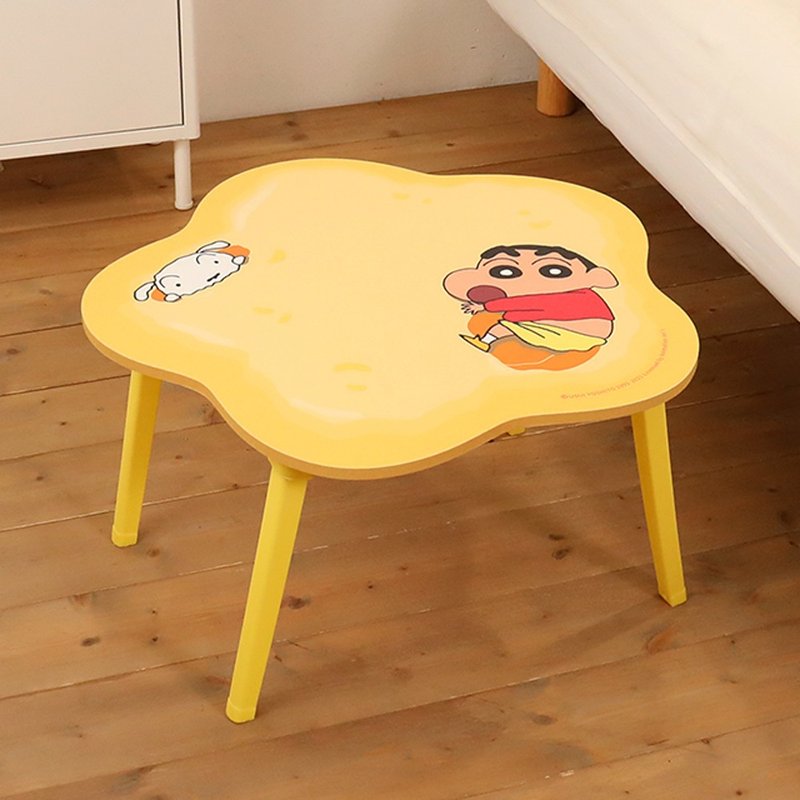 Crayon Shin-Chan folding table star biscuit-lazy table and room table Chobi chocolate biscuit shape - Dining Tables & Desks - Other Materials Multicolor