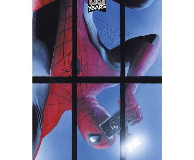 マーベル】80周年記念スパイダーマン記念ポスターマーベル