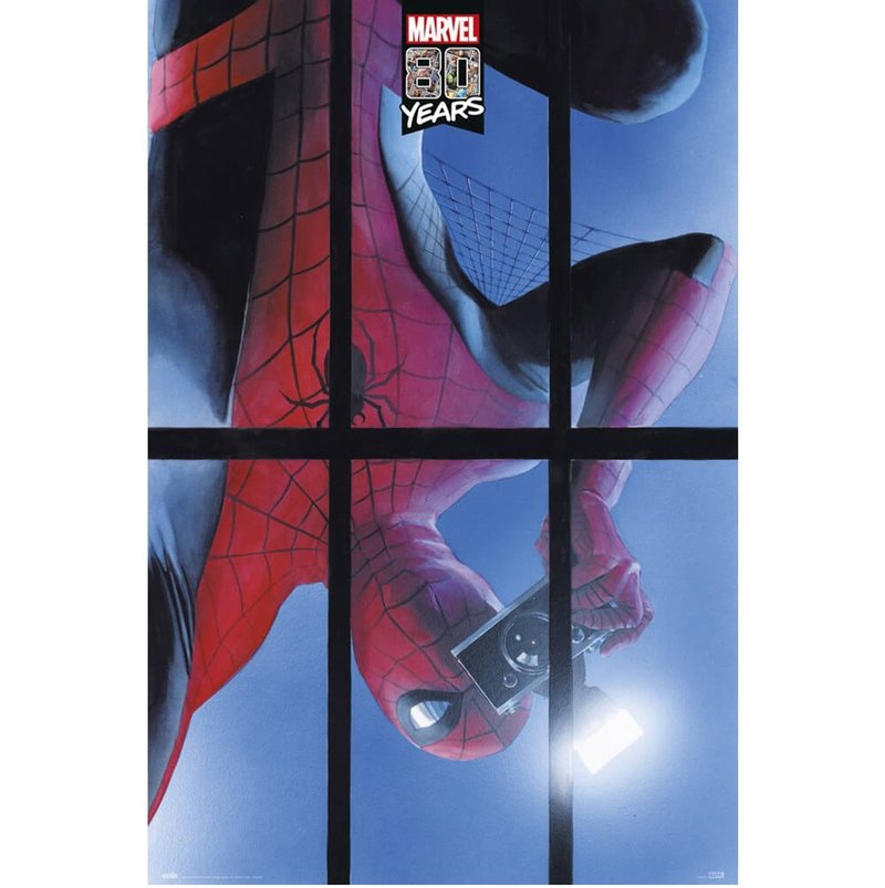 【漫威】80周年蜘蛛人紀念海報 Marvel - 海報/掛畫/掛布 - 其他材質 多色