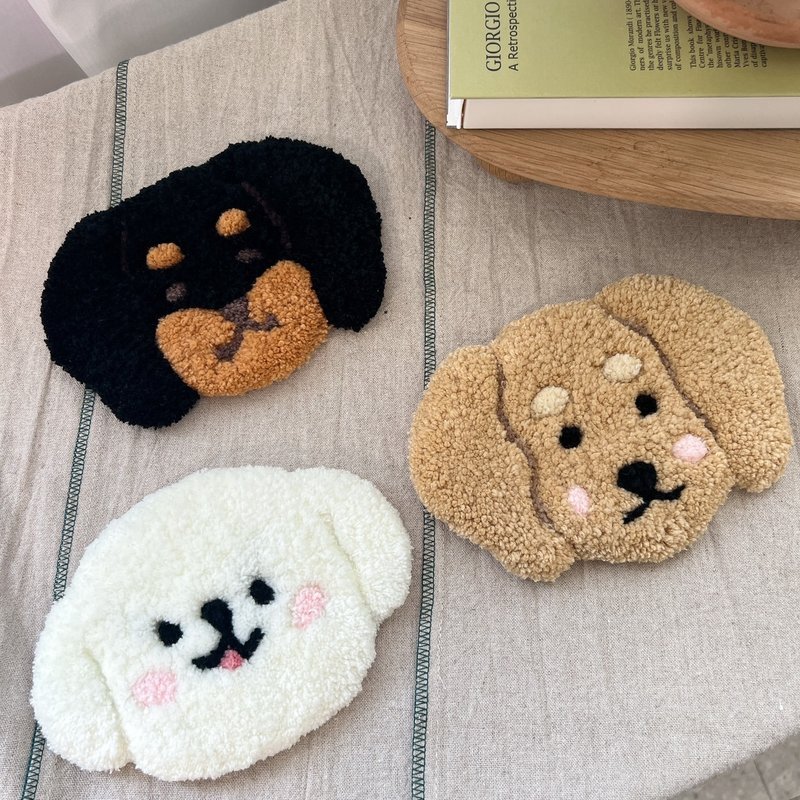 Pet coasters-exclusive patterns.Handmade - ที่รองแก้ว - เส้นใยสังเคราะห์ 