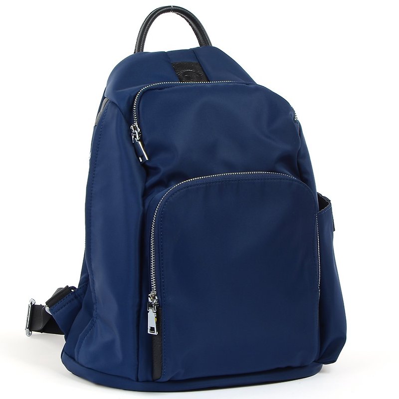 La Poche Secrete : Cosmic girl's lightweight back pack _ storage journey safe _ deep blue - Backpacks - Waterproof Material Blue