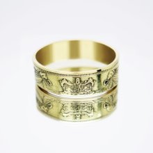 日本 コインリング 10円 1989-2019 コインリング メンズ コイン