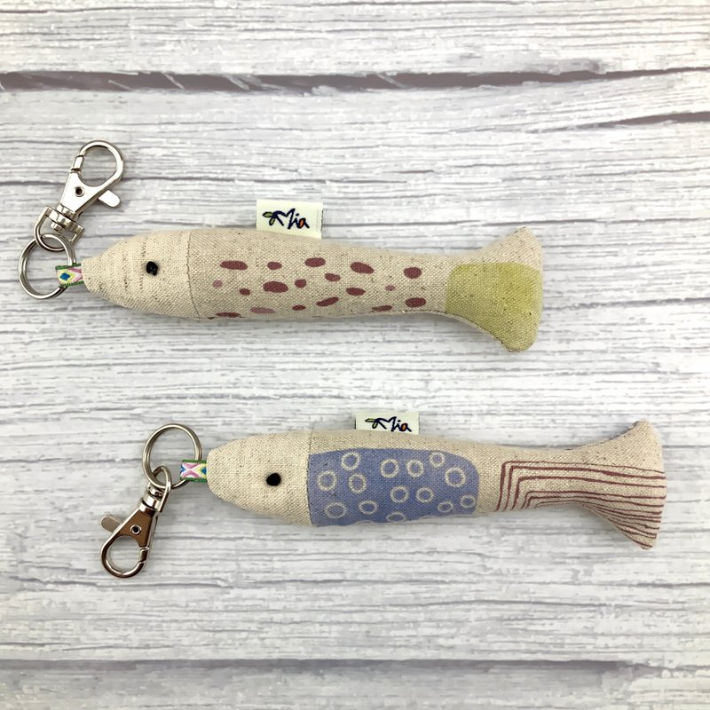 fish fish. Charms/key rings. - Charms - Cotton & Hemp 