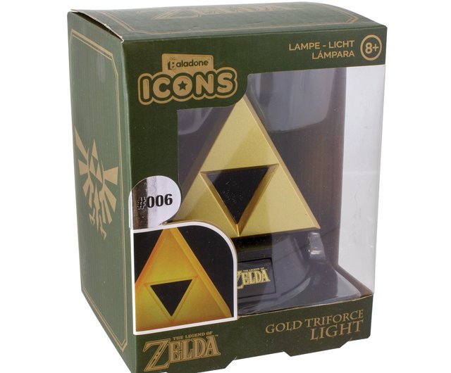 Licensed Nintendo The Legend of Zelda Tri Force Light - Shop paladone-hk  Lighting - Pinkoi