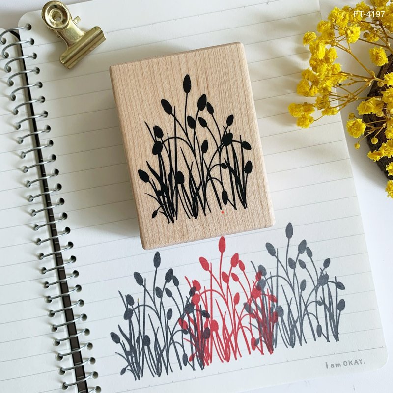 Maple Seal - Sage Silhouette FT-4197 - Stamps & Stamp Pads - Wood 