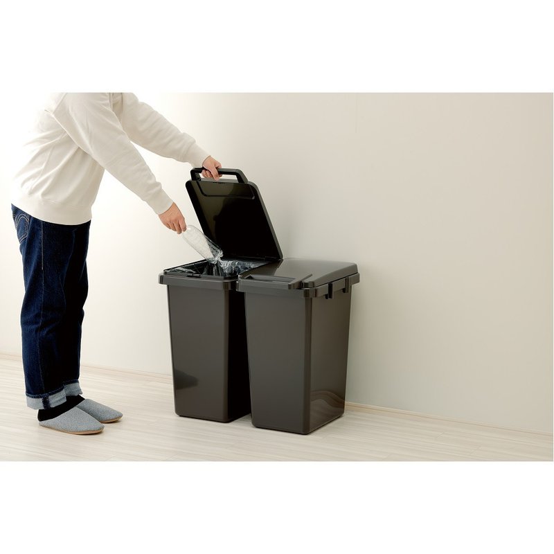 Japan RISU (H&H Series) Linked Environmental Trash Can 45L - ถังขยะ - พลาสติก 