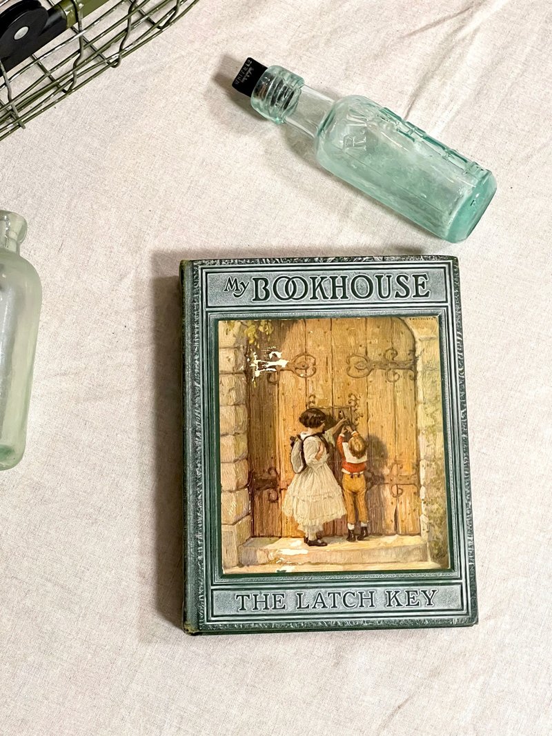 Antique 1925出版美國童書My Bookhouse - The Latch Key - 刊物/書籍 - 紙 